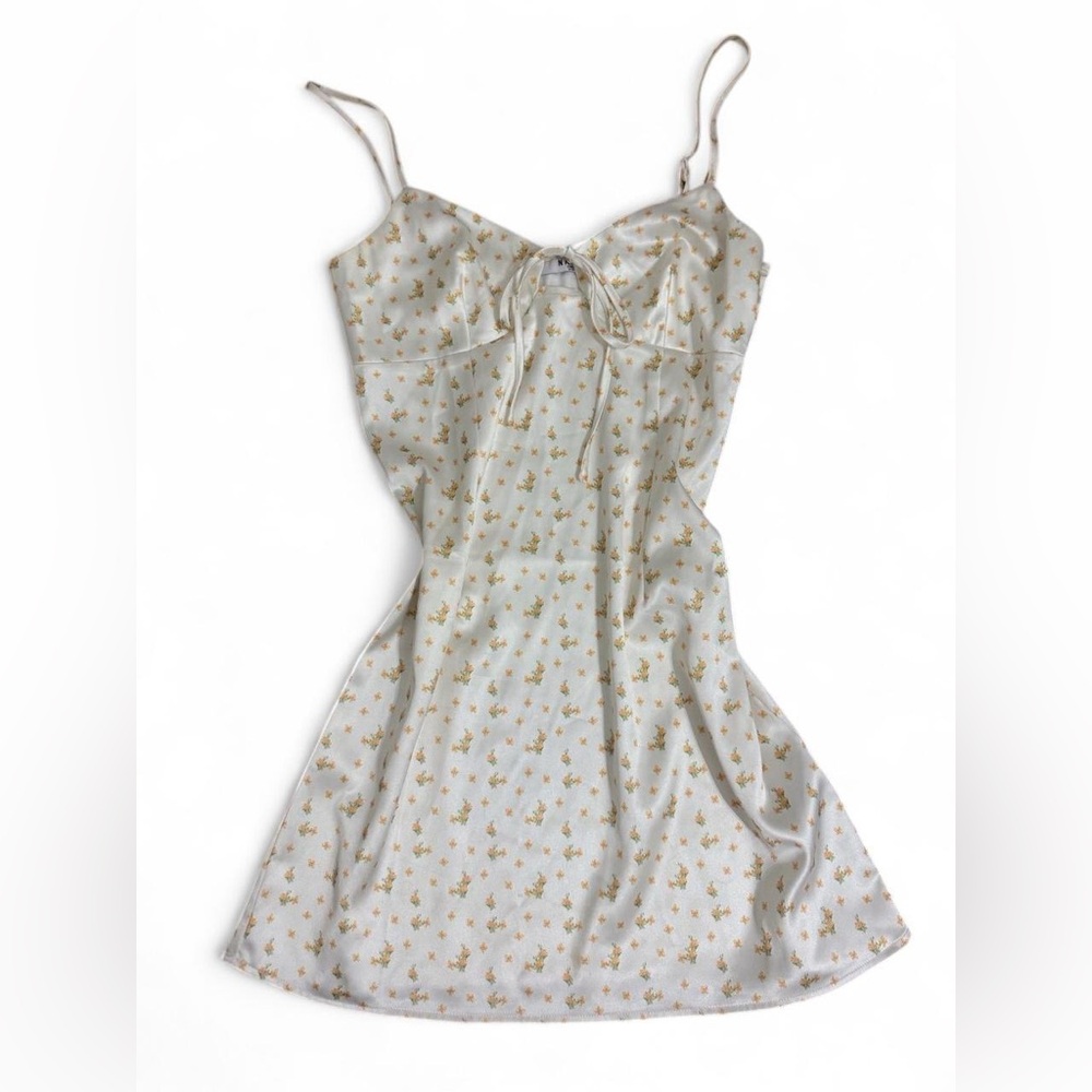 NAKD Floral Slip Dress with Spaghetti Straps